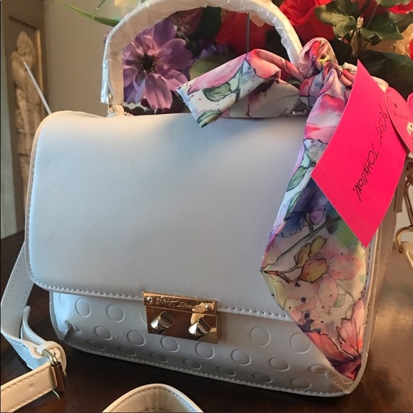 Betsey Johnson Handbags - BETSEY JOHNSON FLAP CROSSBODY BAG